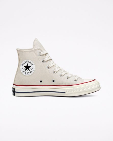 Tenisi Inalti Barbati Converse Chuck 70 Vintage Panza Bej Rosii Inchis | RO EXVPA340